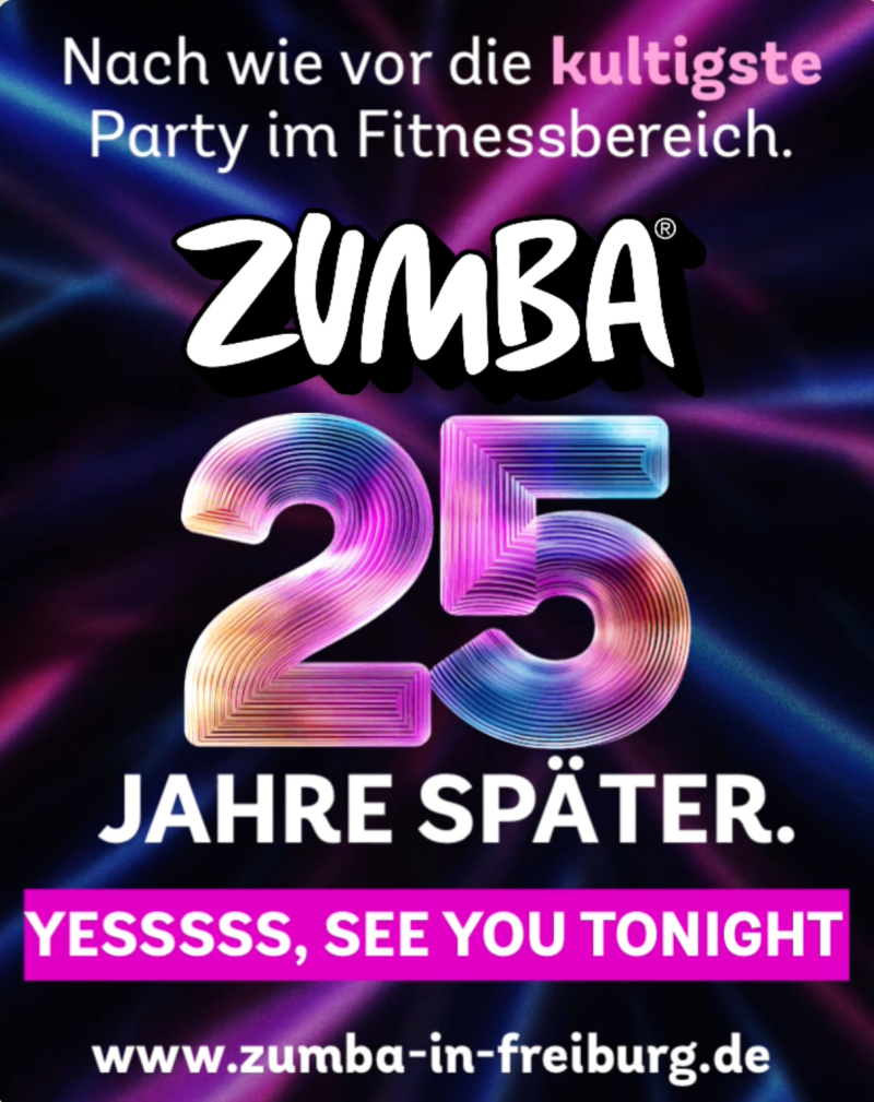 25 Jahre ZUMBA 800